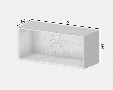 Г-800/2 Шкаф верхний гориз с нависанием Кухня Этерна (ETERNA)